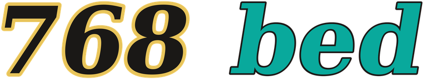 768 bed logo
